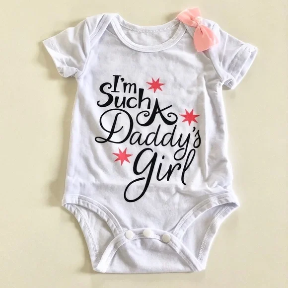 Host Pick 🎉 PatPat Daddy’s Girl One-Piece & Ruffled Bottom Set - Picture 4 of 11